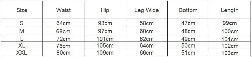 Women Wide Leg Baggy Jeans Streetwear Vintage Y2K Punk Denim Pants