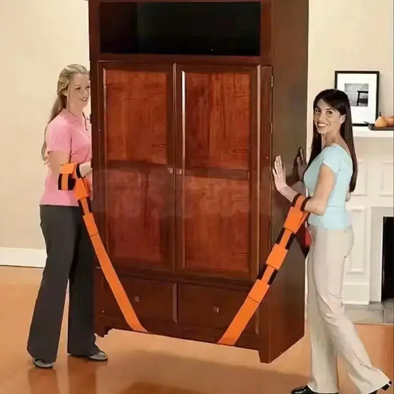 Furniture Handling Straps Moving Heavy Objects Reusable Durable Labor Saving Straps