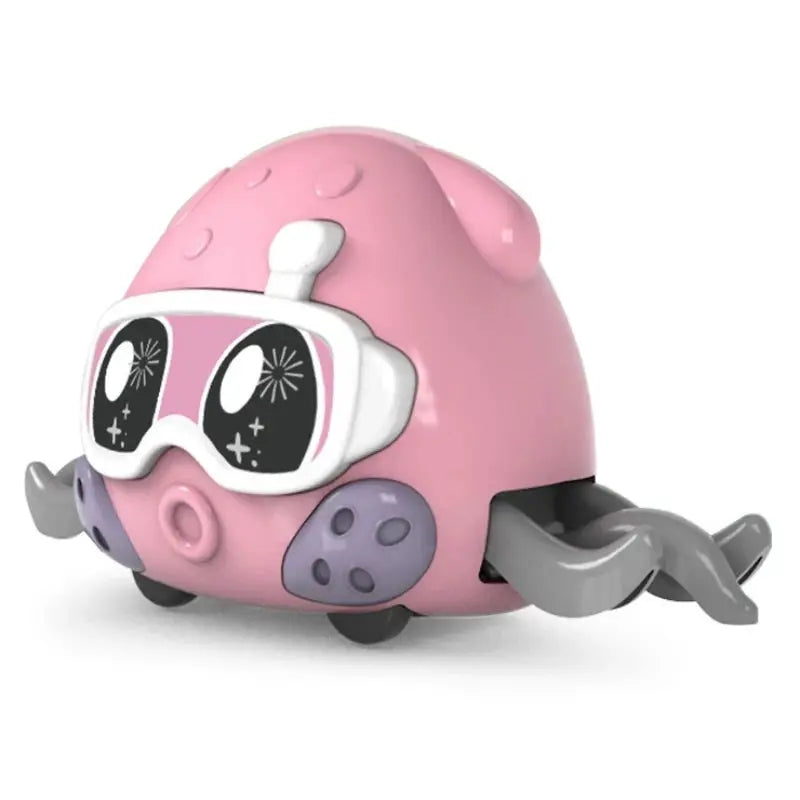 Children's Fun Double Return Force Crab Toy Simulation With Left And Right Shake Crawling And Bubble Blowing For Babies