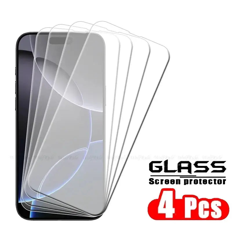 NovaGuard Tempered Glass Screen Protector For iPhone 17 Pro Max Ultra Thin 9H Clarity And Touch Accuracy