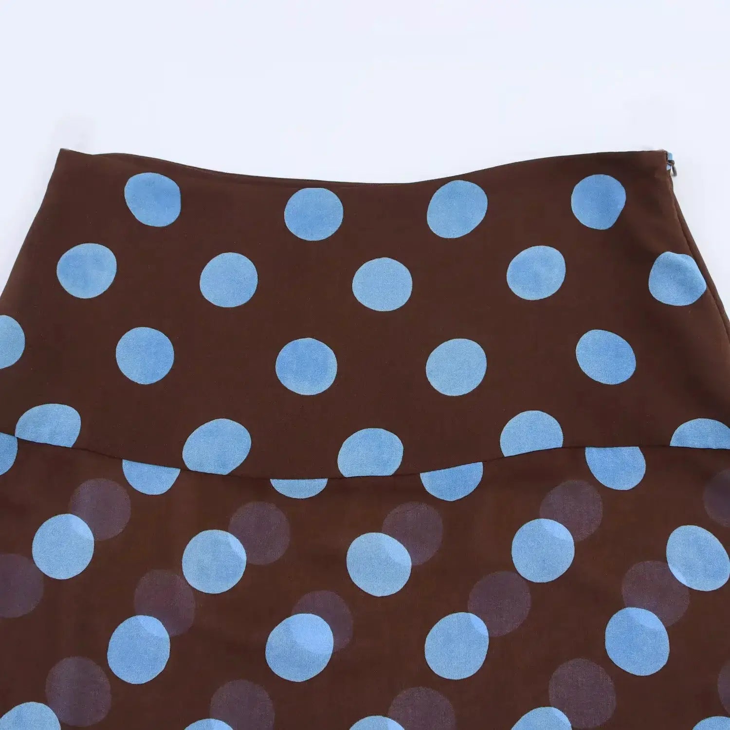 Polka Dot Midi Skirt Two Piece Set for Women Halter Top Beachwear 2026
