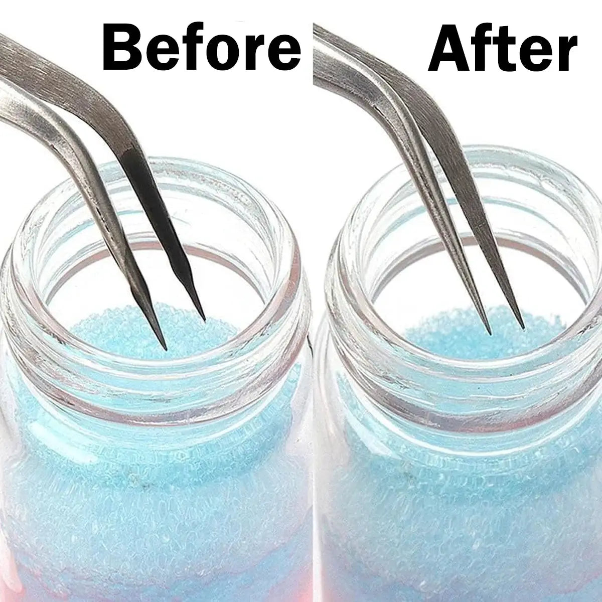 LashGuard 25ml Eyelashes Tweezers Cleaner Glue Residue Remover With Sponge Ball For Tool Maintenance