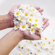 Silk Artificial Flowers 30 Or 50 Pcs Set For Home Decor Party Wedding Decoration Floral Design Craft Supplies
