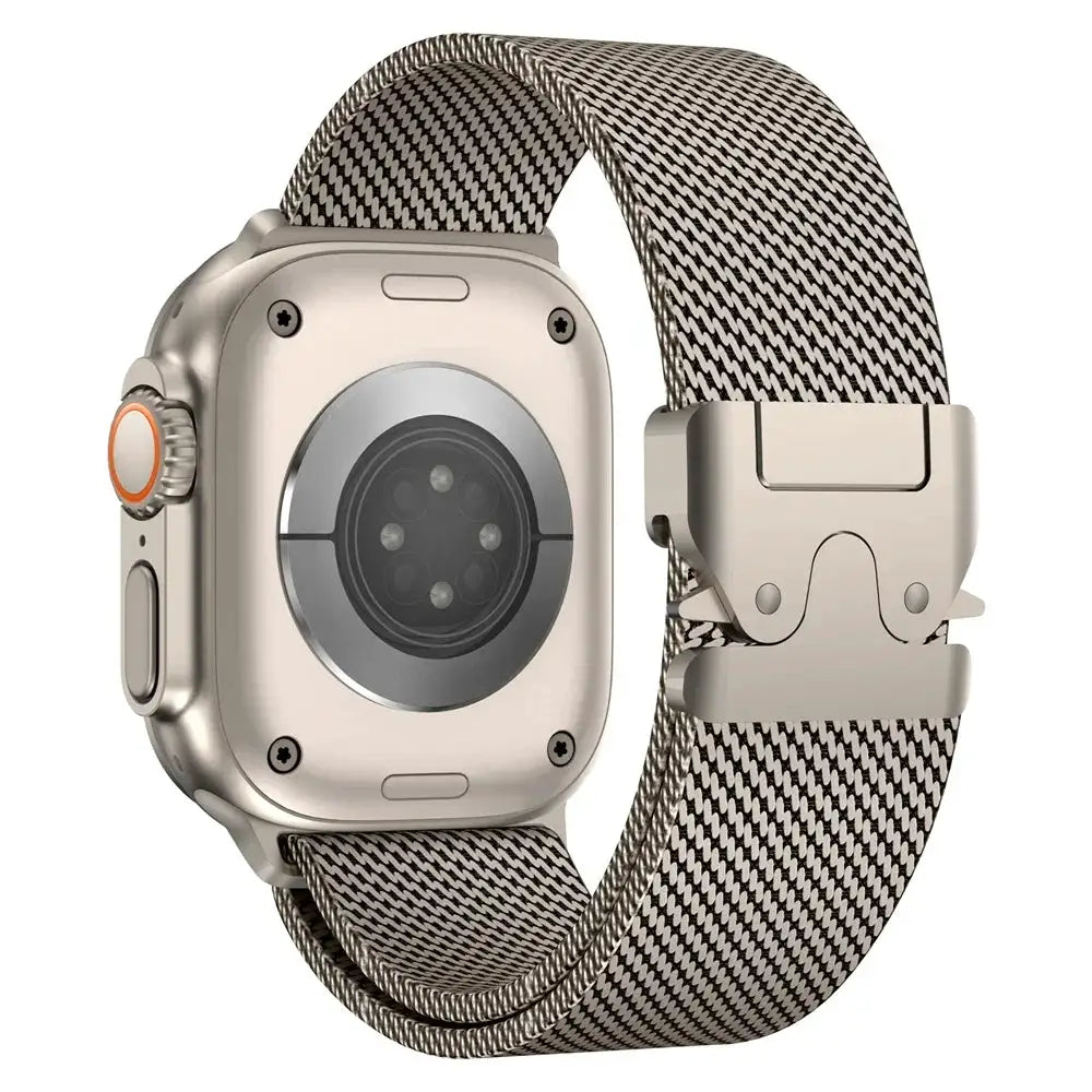 Titanium Milanese Loop For Apple watch Ultra 2 49mm 46mm 42mm 41mm 45mm 44mm 38-40mm Series 10 9 8 7 6 5 4 SE Straps Accessories