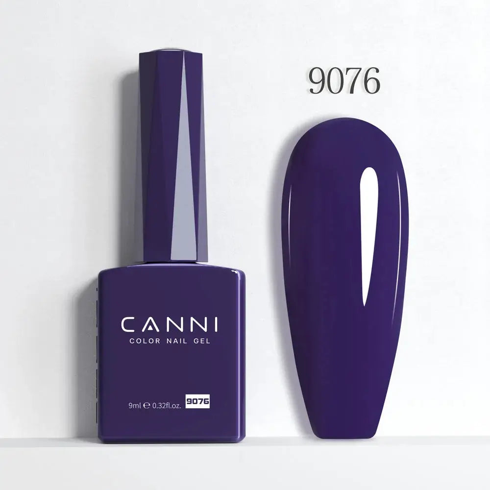 Canni Hema Free Nail Gel Polish Christmas Red Collection Semi Permanent 9ml Long Lasting Shine