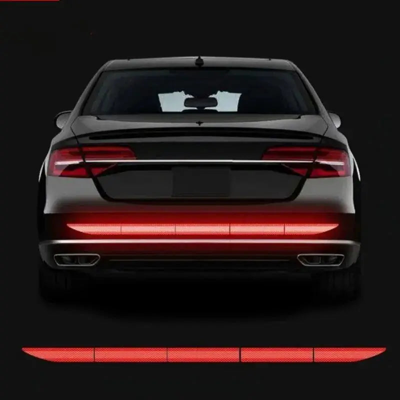Reflective Warning Tape Car Sticker Anti Collision for Automobile Trunk Night Visibility