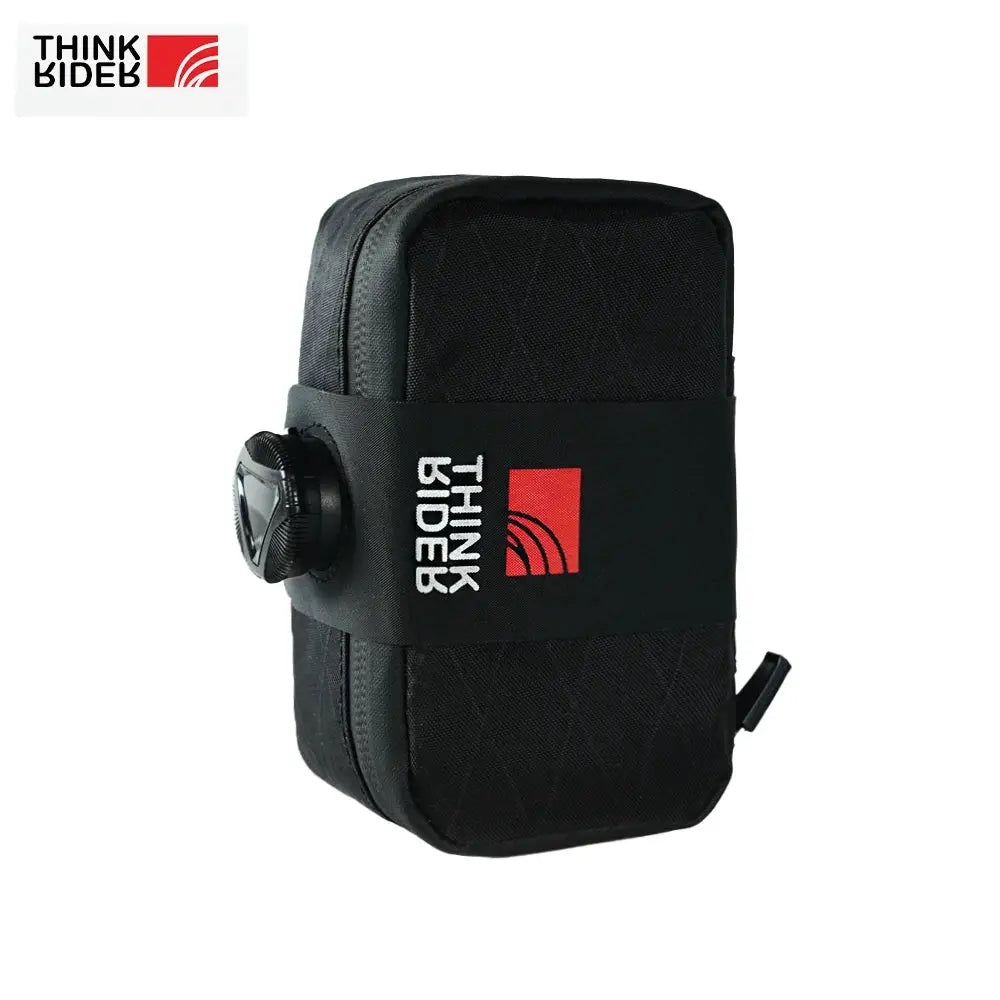 ThinkRider Bicycle Saddle Bag 0.5L Mini Portable Tail Bag for MTB and Road Bikes Reflective Tool Kit Storage