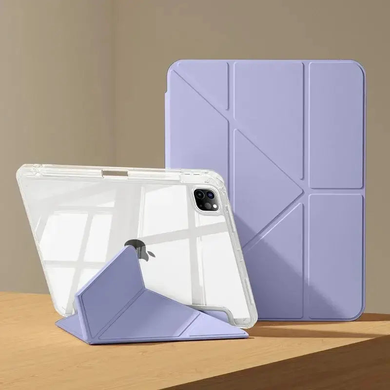Y Fold Magnetic Case For iPad Universal Fit For A19 2026 A16 2025 Air 5 4 Air 11 13 Pro 12.9 11 10.9 10.5 10.2 9.7 Inch