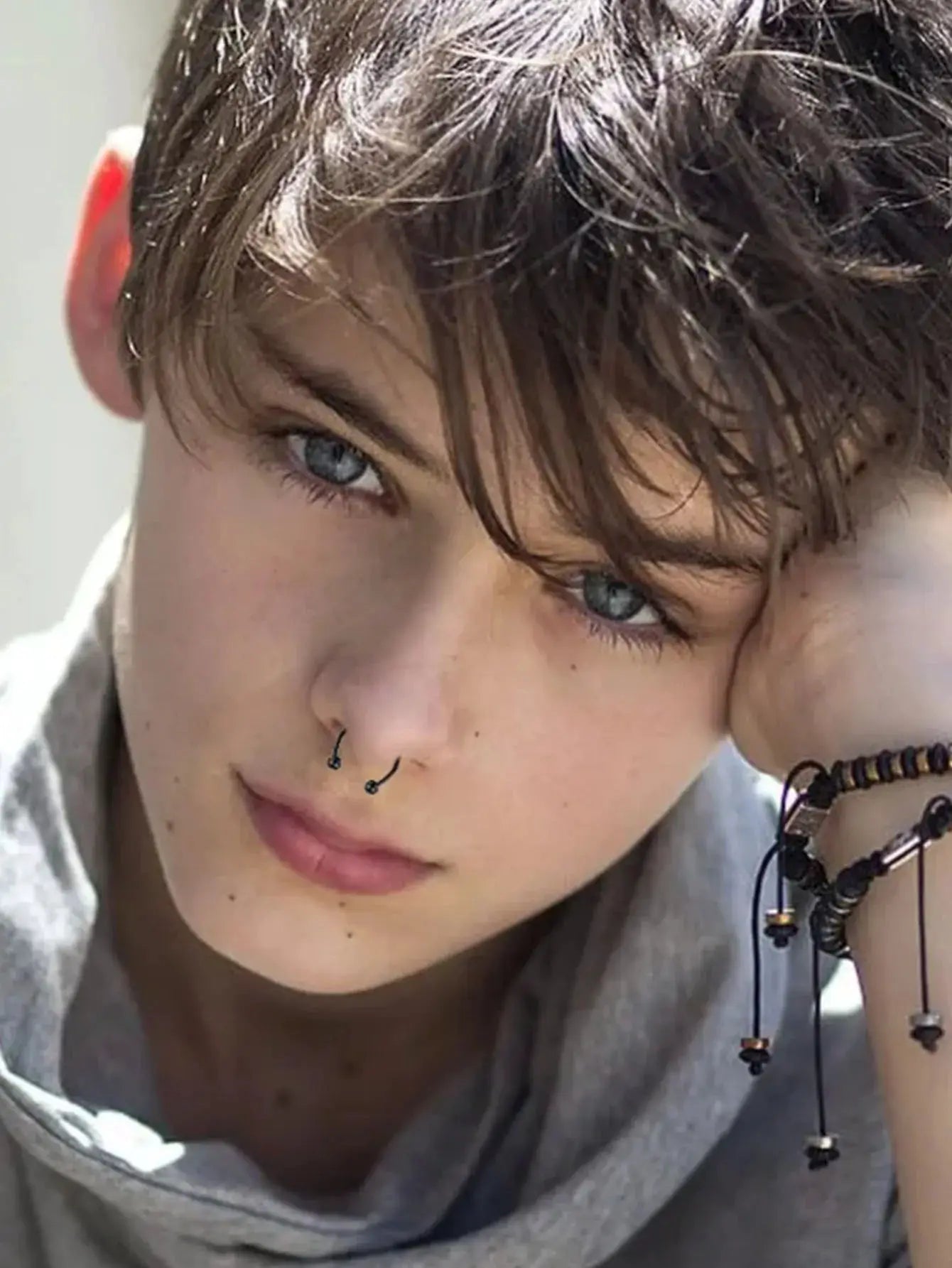 Magnetic Nose Ring Set Stainless Steel Horseshoe Clip Non Pierced Nose Hoop Easy Non Piercing Jewelry Two Pcs Or Five Pcs