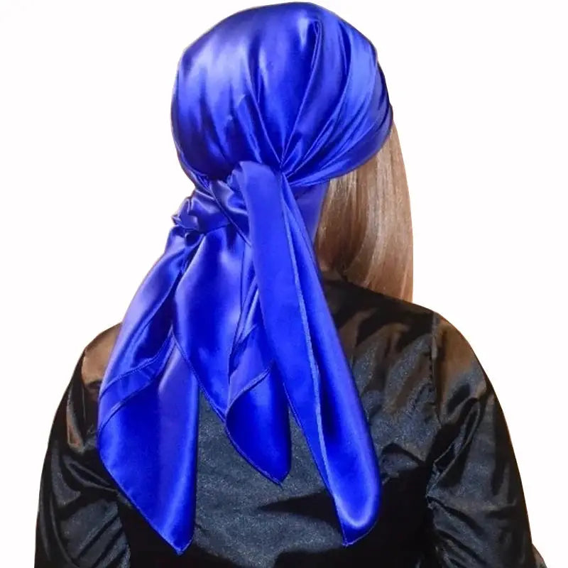 SatinLuxe 90x90 cm Satin Square Hijab Scarf For Everyday Modest Style And Elegant Wrap