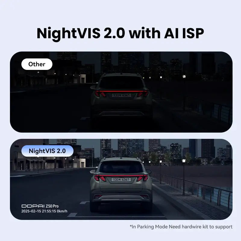DDPAI Z50 Pro dash cam: 4K UHD dual-channel GPS, NightVIS 2.0, ADAS, parking mode