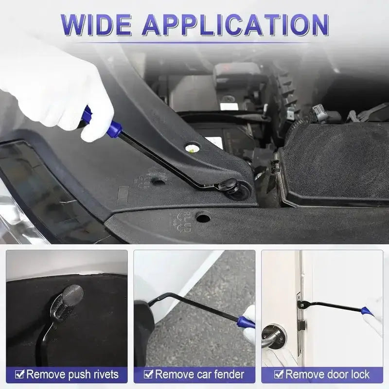 Auto Dismantle Tools Kit Plastic for Car Door Clips Panel Trim Removal and Audio Dash Components