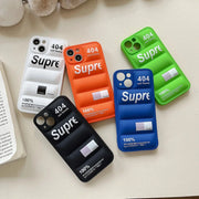 Fashion Down Jacket Puffer Silicone Case For iPhone 17 Pro Max 16 15 14 Plus 13 12 11 XR Protective Cover