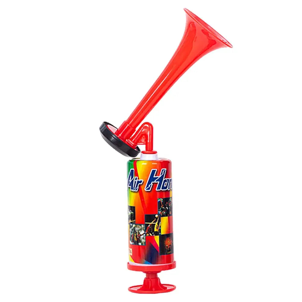 Portable Air Horn With Hand Pump Loud Stadium Sound for Soccer Events