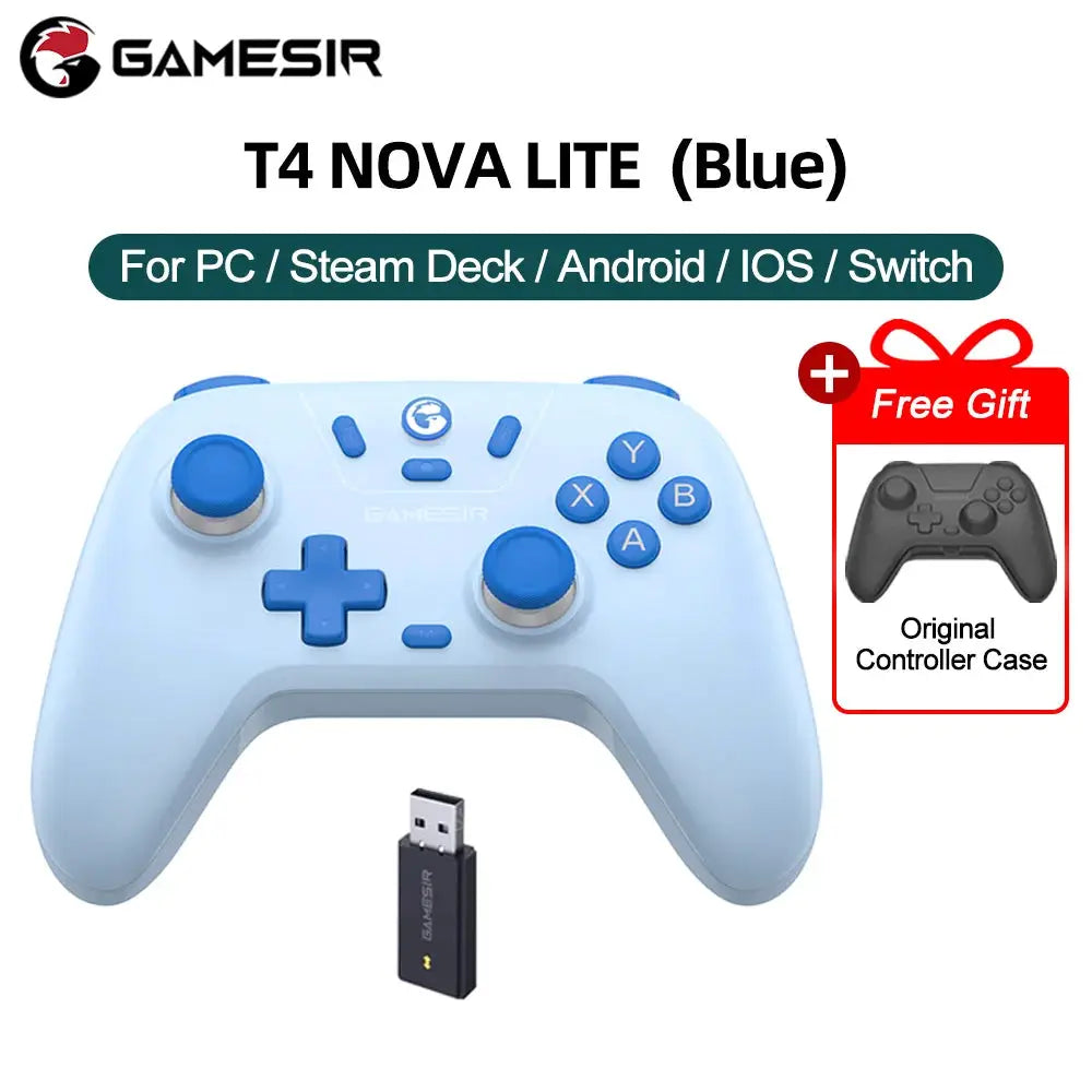 GameSir Nova Lite Controller For Nintendo Switch PC Steam Android iOS Hall Effect Joysticks With Dual Rumble