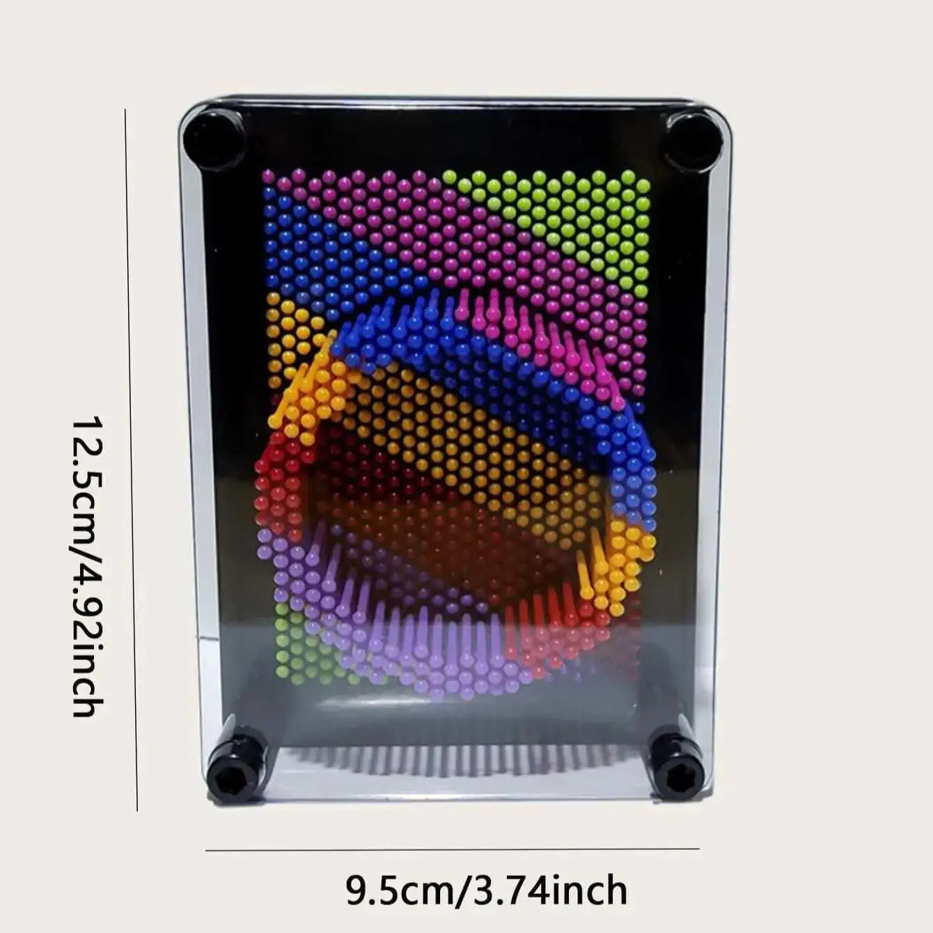 3D Clone Pin Compression Art Toy Hand Model Screen Insertion Pin Board Sculpture For Kids And Adults Craft Illustration