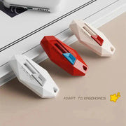 Diamond Design Unbox Knife With Safety Round Head Cutter And Magnetic Box Cutter For Opening Packages And Letters