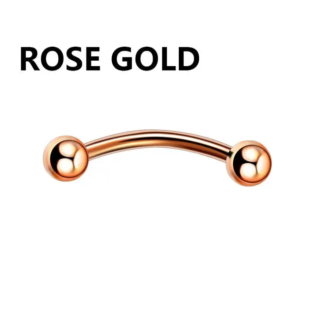 Stainless Steel Horseshoe Fake Nose Ring C Clip Septum Lip Hoop 1Pc For Women Men Jewelry