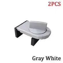Sliding sash stopper 2-pack gray/white by Simples Market for door and window security