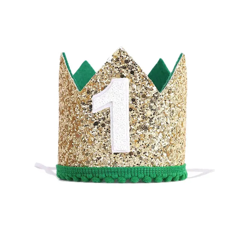 First Birthday Crown Hat For Kids Pink Party Decor Cute Birthday Party Hat For Boys And Girls