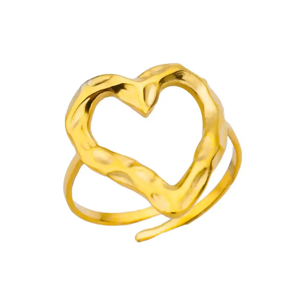 316L Stainless Steel Rings For Women Gold Color Never Fade Luxury Classic Wedding Couple Rings Jewelry Free Shipping