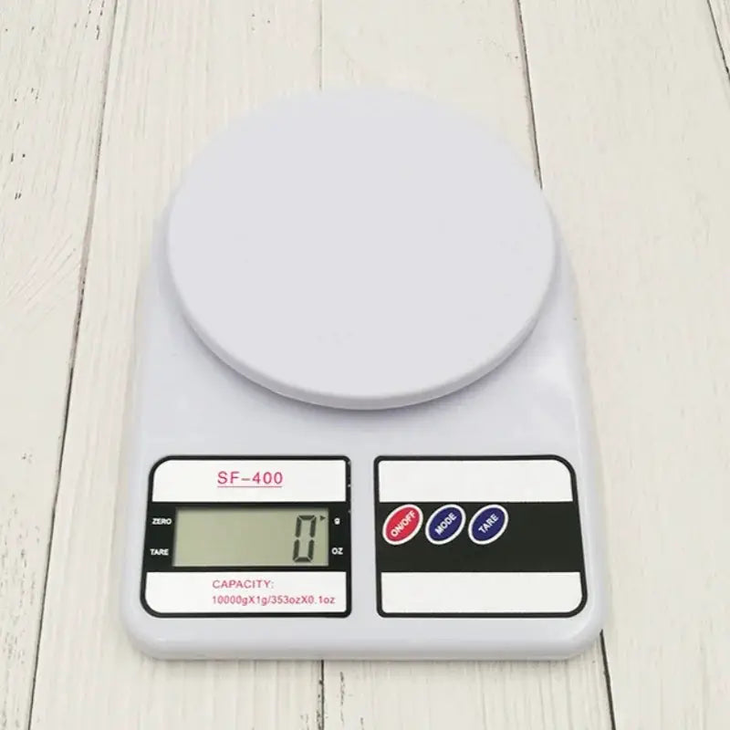ChefMaster 10 Kilograms Digital Kitchen Scale With 1 Gram Precision For Food Baking Cooking And Postal Use
