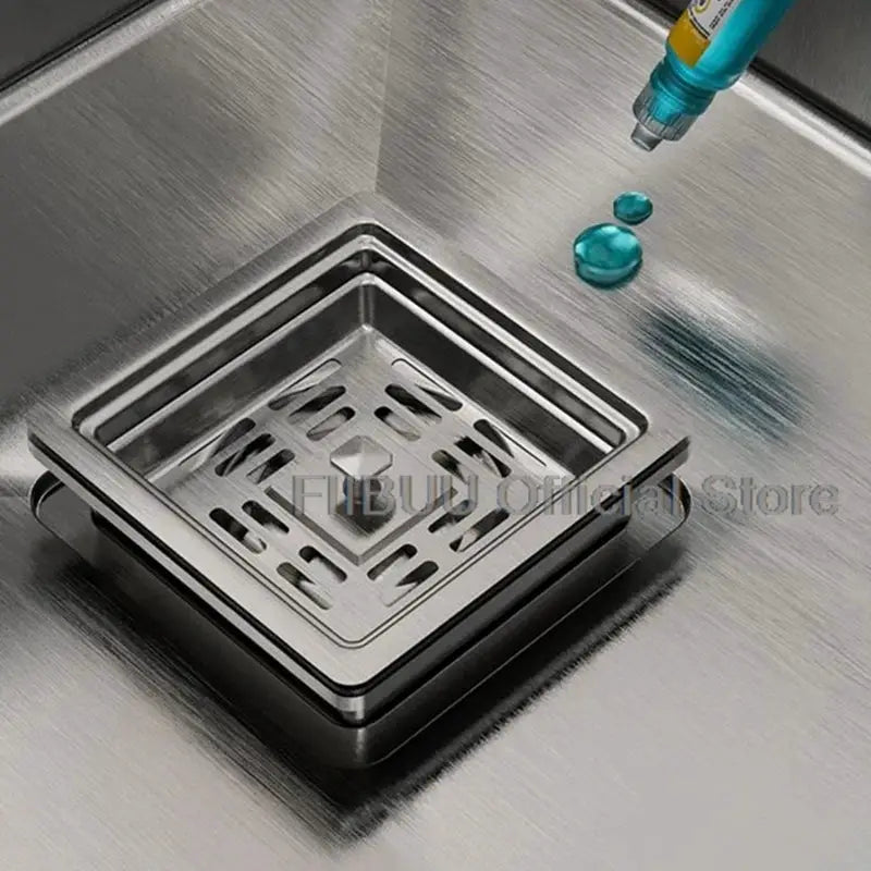 Simples Market 304 stainless steel kitchen sink drain/strainer for large single-bowl undercounter topmount sink