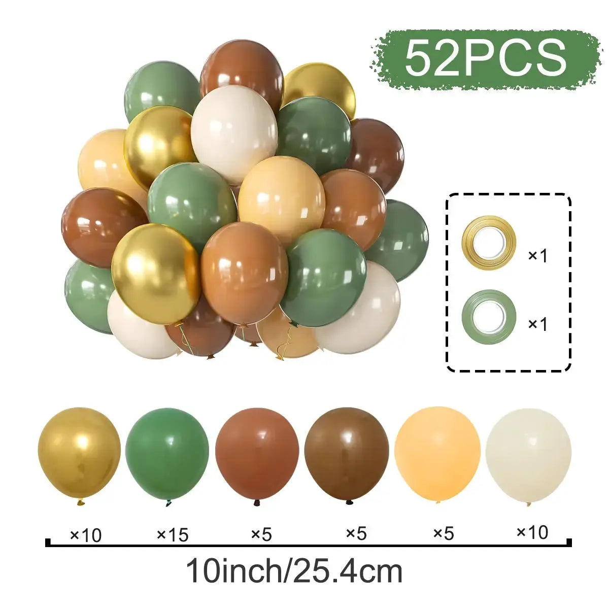 Metallic Pearl Latex Balloons Confetti Gold Set 31 36 37 51 101 Pcs For Birthday Weddings Baby Shower Decor