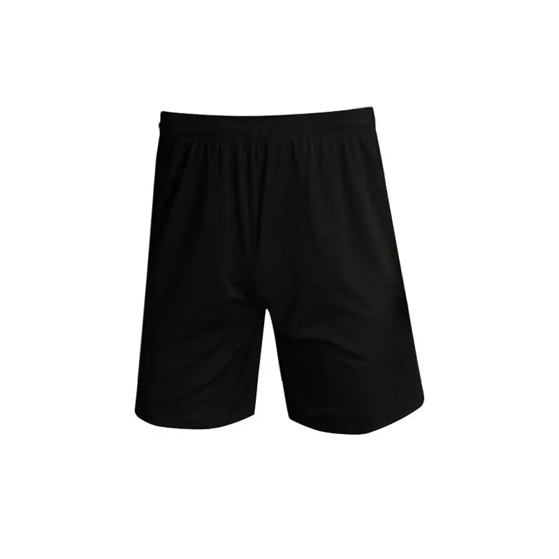 Men's black running shorts by Simples Market; quick-drying, breathable athletic shorts