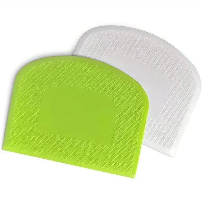 One Piece Plastic Cake Cream Spatula Dough Knife Butter Scraper With Smooth Edge For Baking Tools