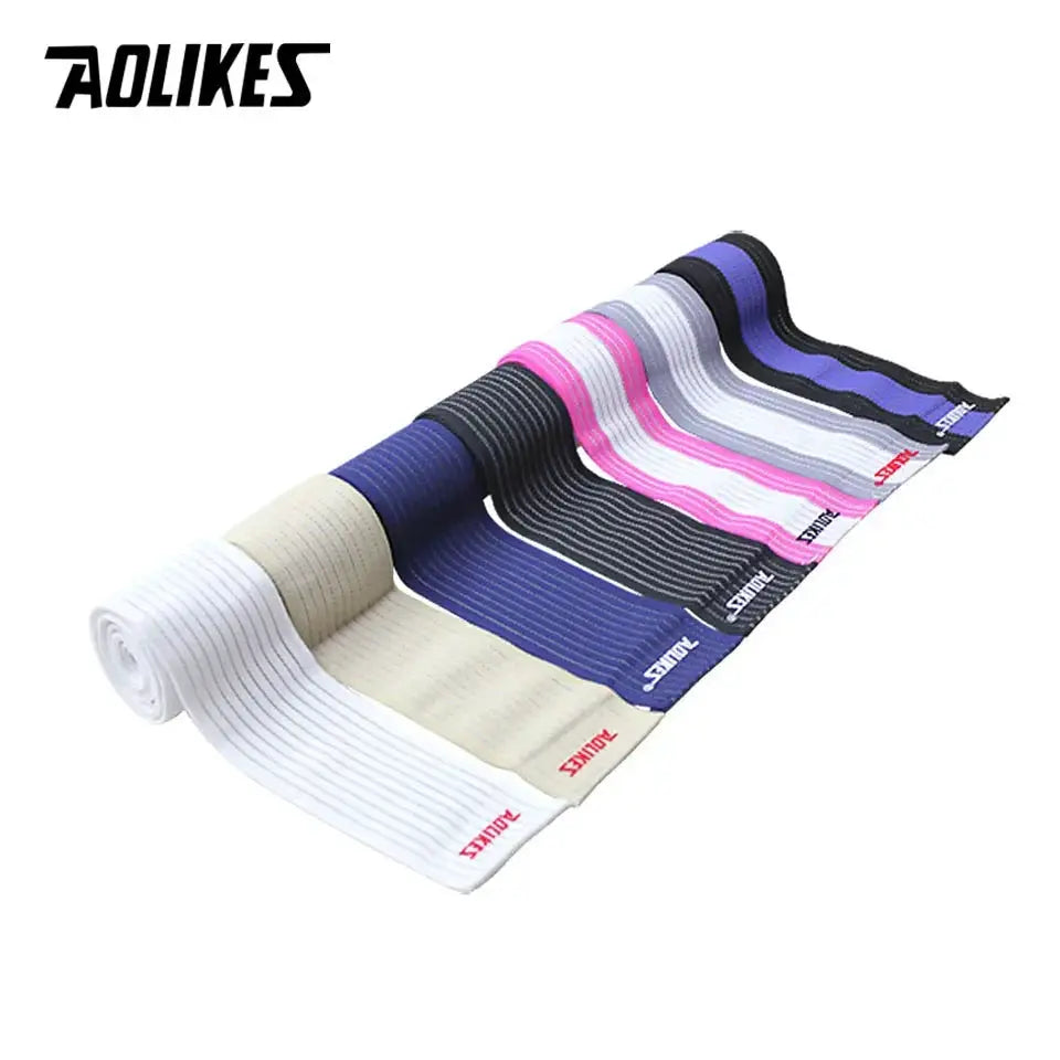 AOLIKES Cotton Elastic Bandage Wristband for Hand and Wrist Support in Sport Gym Carpal Tunnel Relief