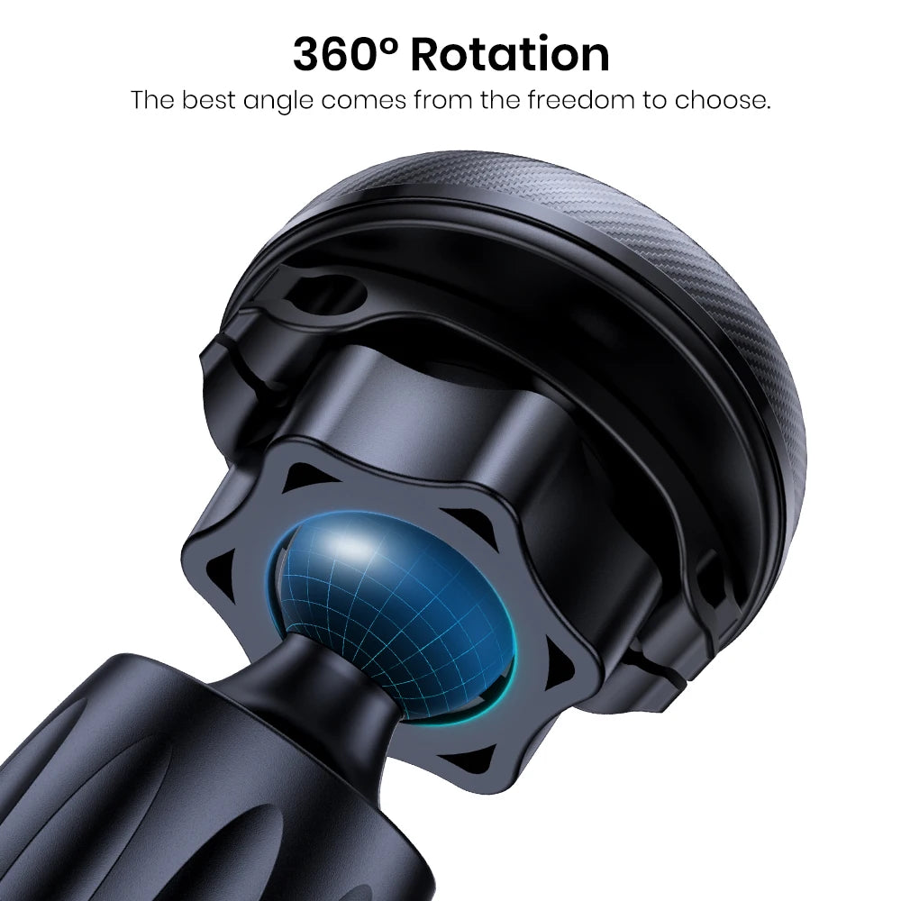 Topk Magnetic Car Phone Mount 360 Rotation Air Vent Holder N52 Magnets