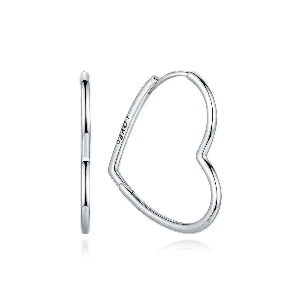 925 Sterling Silver Stud Hoop Earrings For Women Crystal Zircon Rose Gold Crown Heart Infinity Bee Design Jewelry