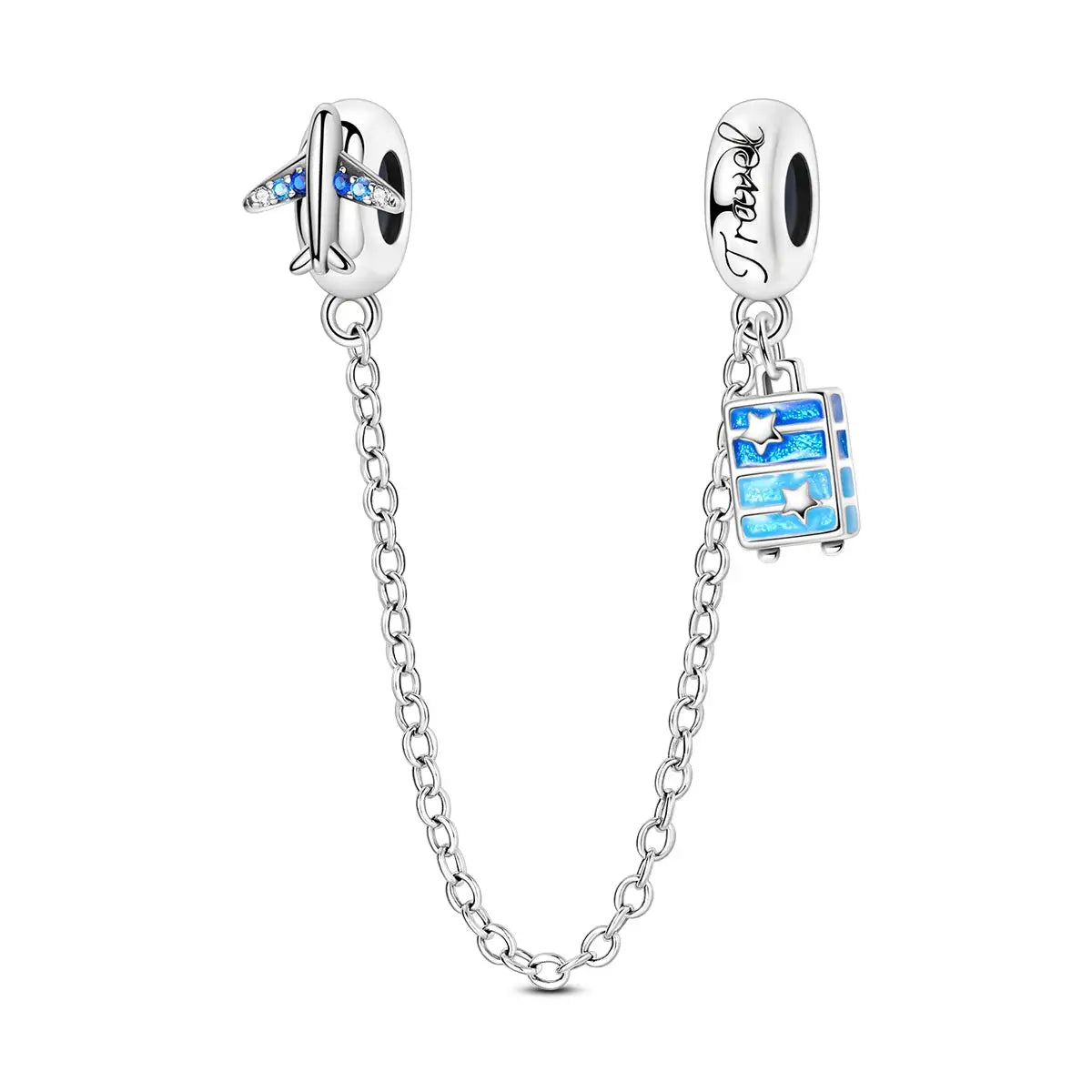 Travel Charm 925 Silver Plane Pendant Eiffel Tower Bead Charm For Bracelet Women Fashion Jewelry