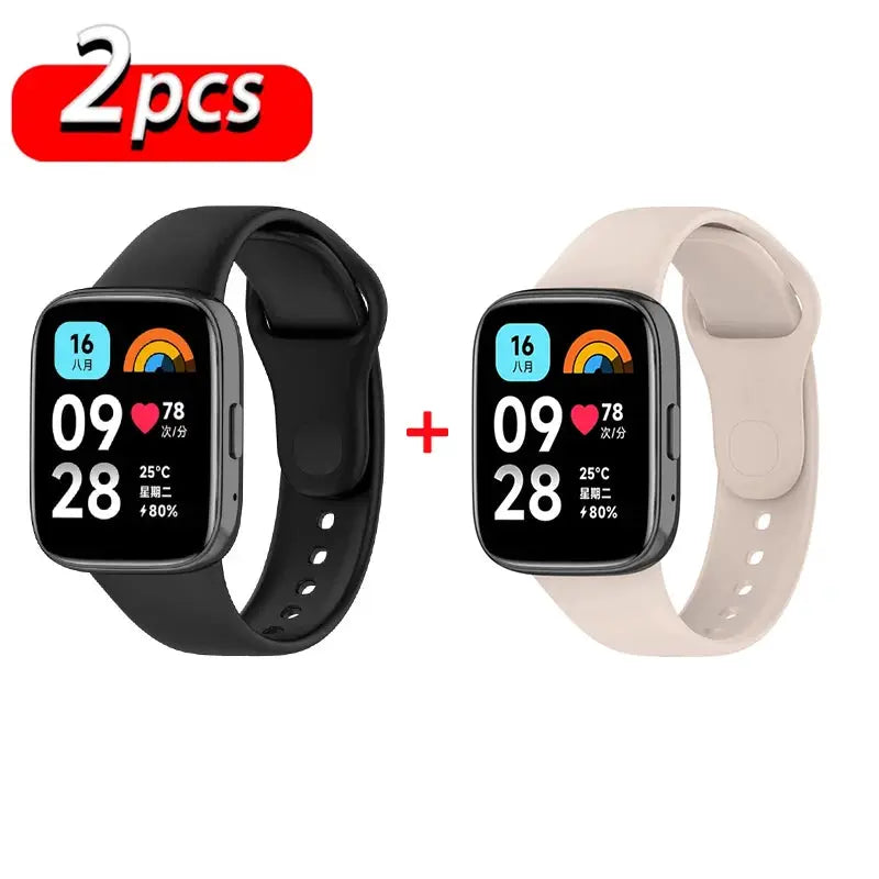 Silicone Strap+Case for Xiaomi Redmi Watch 3 Active band smartwatch Accessories Sport Bracelet For Redmi watch3 Active/Lite 2030