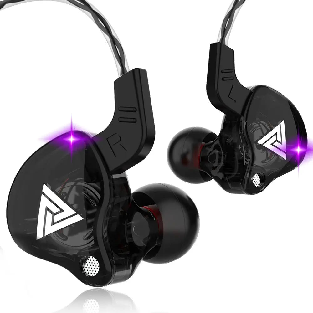 Original QKZ AK6 In Ear Earphones With Six Dynamic Drivers HiFi Stereo Audio And Deep Subwoofer Bass