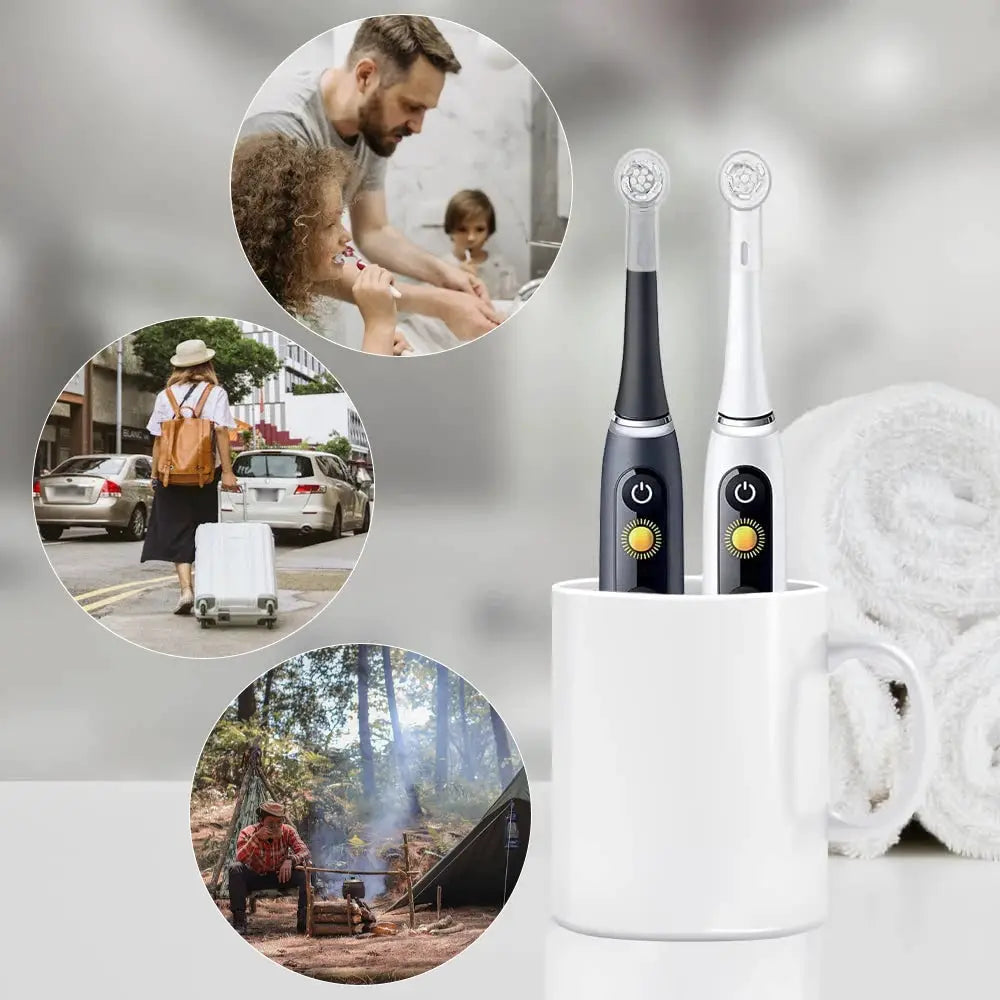 CleanGuard Dustproof Caps For Braun Oral B Io Series Electric Toothbrush Heads Protects From Dust And Germs
