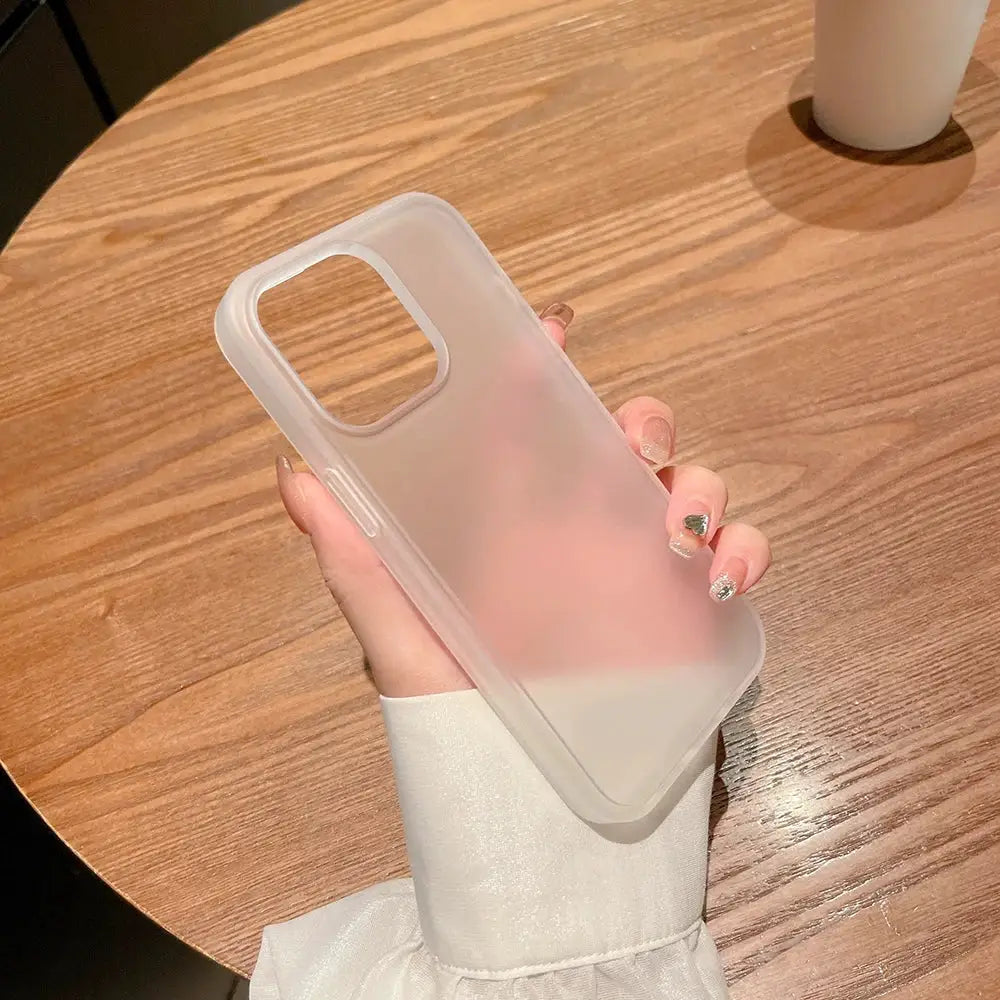 NovaShield Ultra Thin Matte Clear Phone Case For iPhone 17 Series Shockproof Soft Translucent Protection