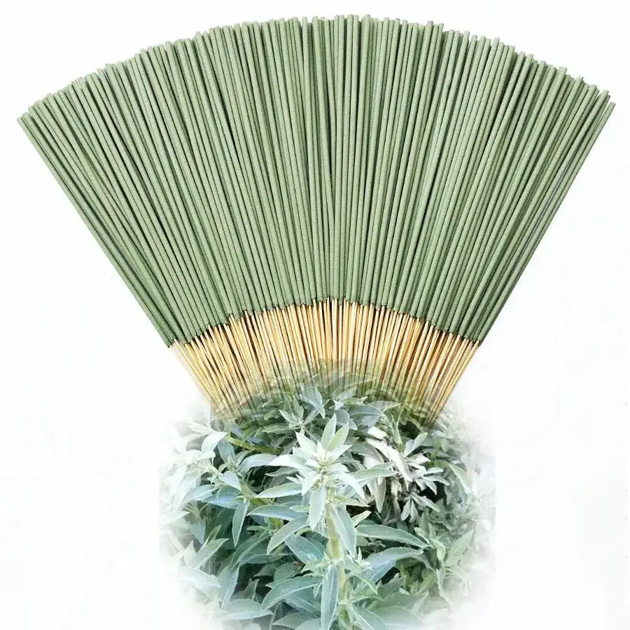 Clean And Low Powder White Sage Bamboo Stick Incense 22cm Long For Home Hotel Yoga Studio