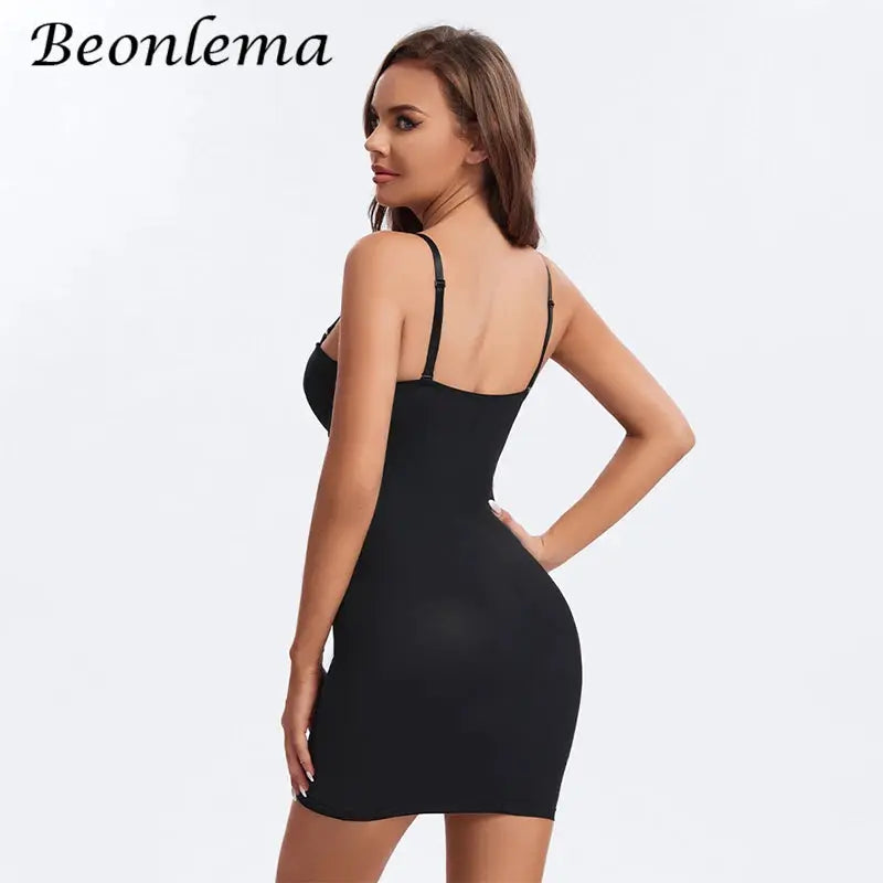 Backless Short Bodycon Dress With Skinny Straps Solid Color For Summer