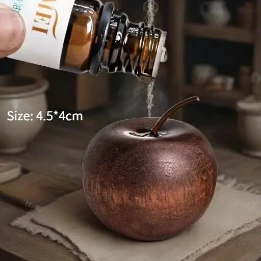 Wooden Mini Essential Oil Diffuser for Car and Home Cute Natural Fragrance Diffuser for Bedroom Living Room Bathroom