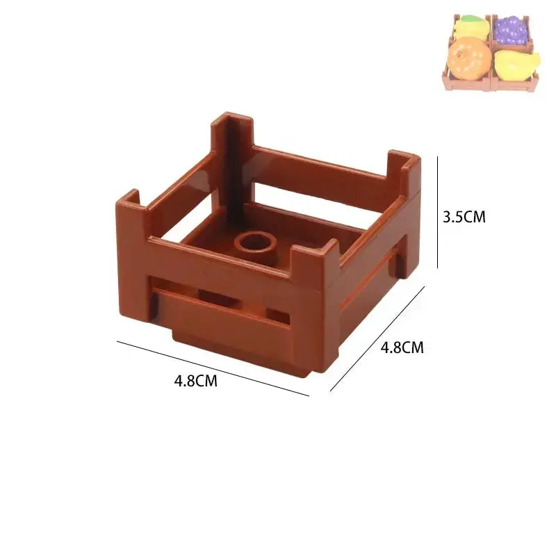 Big Outdoor Building Blocks Forest Plant Series Set For Farm Garden Decor And Kids Toys Bricks