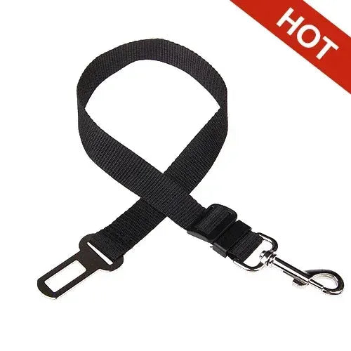 Adjustable Pet Car Seat Belt For Cats And Dogs Safe Vehicle Harness Lead Clip Secure Pet Restraint