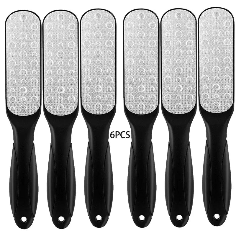 Ouriner 304 Stainless Steel Foot File Double Sided Callus Remover For Dead Skin Professional Pedicure Tool