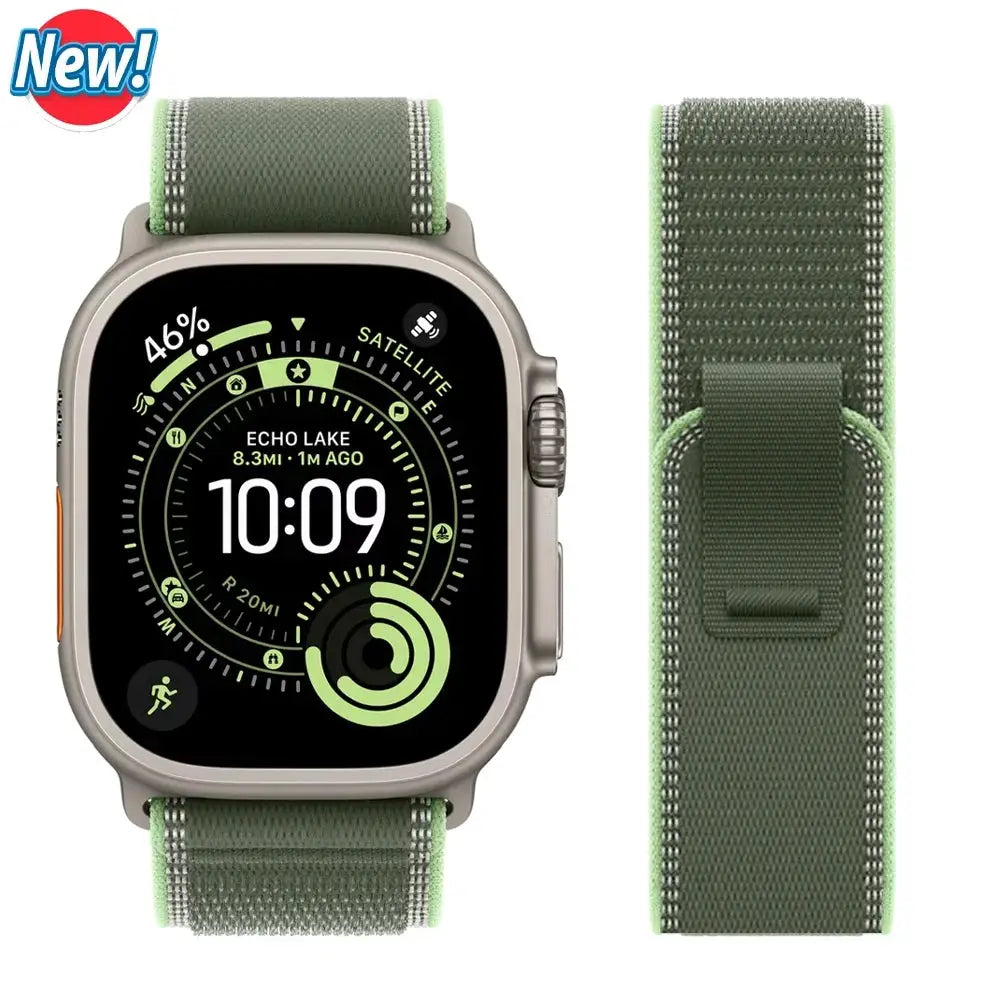 trail loop For apple watch ultra 3 2 Band 49mm 44mm 40mm 45mm 41mm 42mm correa bracelet iWatch series 7 se 8 9 10 11 46mm straps
