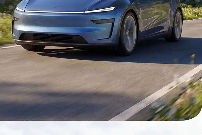 Trunk mats for Tesla Model Y by Simples Market, Juniper leather, fully waterproof non-slip liner