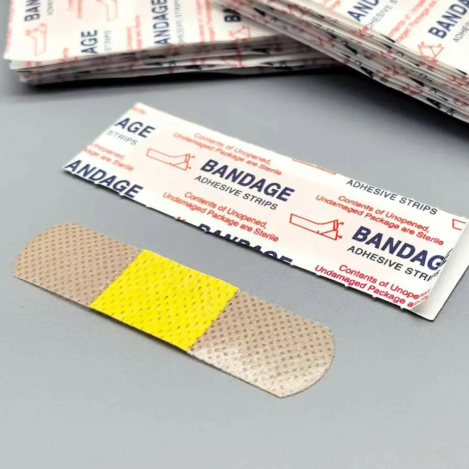 Waterproof Breathable Cushion Adhesive Plaster For Wound Hemostasis Sterile First Aid Gauze Bandage 50 And 100 Pieces