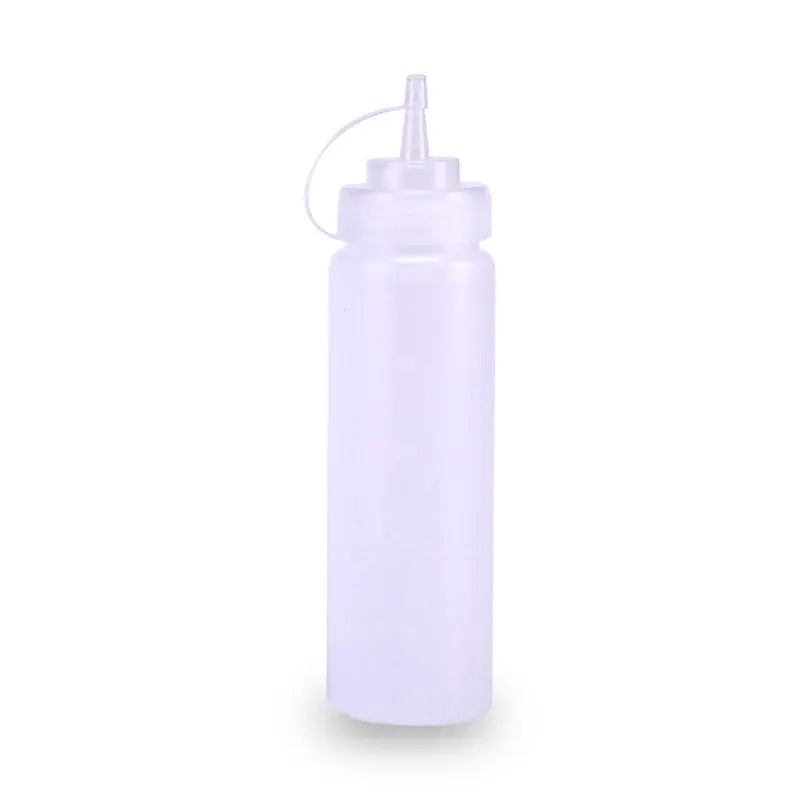 500 Ml Plastic Pointed Mouth Squeeze Type Sauce Bottle Dustproof For Sauces Dressings Condiments Eco Friendly Materials