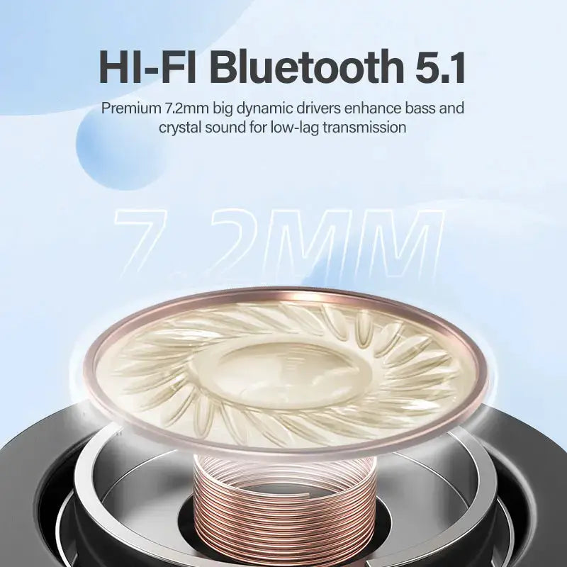 QCY T13 wireless TWS earbuds with Bluetooth 5.1 and touch controls