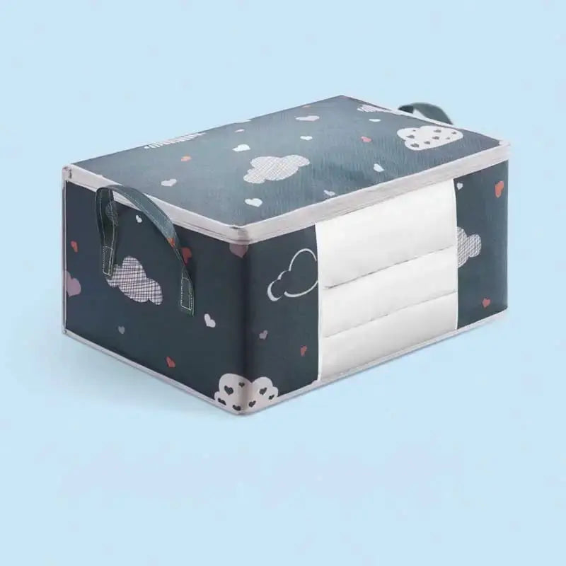 QuiltGuard All In One Clothes Storage Bag Large Capacity Dustproof Moistureproof Organizer For Home And Moving